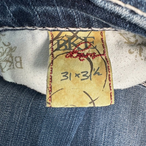 VTG BKE Drew Bootcut Jeans Women Y2K Blue Wash Stretch Western Denim 33x31 - Picture 7 of 11